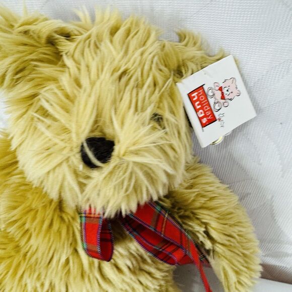 5 for $25/ Unipak Brown Teddy Bear Red Bow W/ Tag Stuffed Animal 1549L 18” - Picture 4 of 12